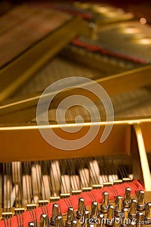 Grand Piano Hammers And Strings Stock Photos - Image: 9160863