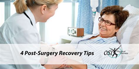 4 Post-Surgery Recovery Tips | Advice from Physical Therapists