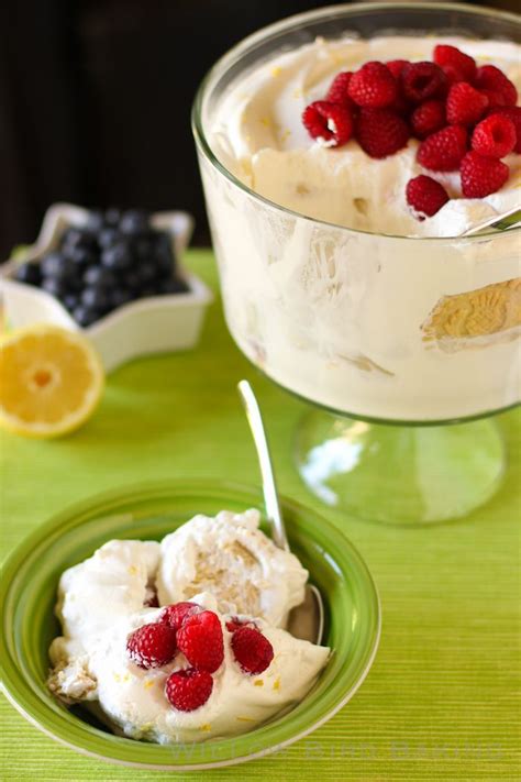 Limoncello-Spiked Shortbread Icebox Cake with Fresh Raspberries ...