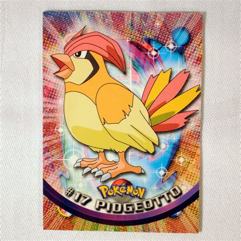 17 Pidgeotto 1999 Topps Pokemon TV Animation Series 1 NM - Scoopy's ...