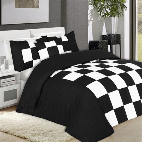 Chess Black Bed Sheet Set | Black bedding, Black bed sheets, Bed sheets