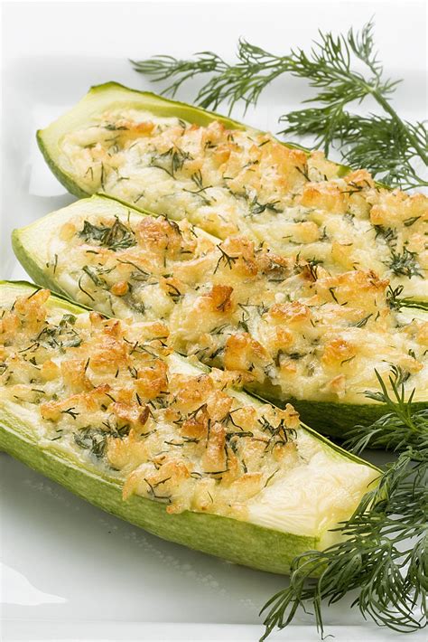 Cheesy Stuffed Zucchini - Nesting Lane Indulge Recipes