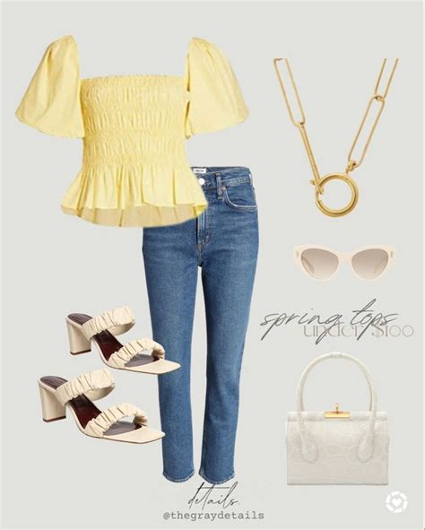 Easter Yellow Brunch Outfit | Brunch outfit, Women easter outfits ...