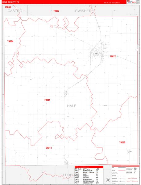 Map Books of Hale County Texas - marketmaps.com