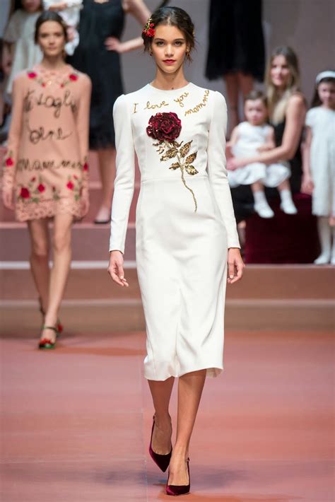 Fashion Runway Dolce and Gabbana Collections Fall Winter 2015-16 ...