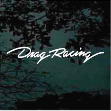 Drag Racing Car Decals & Window Stickers | Decal Junky