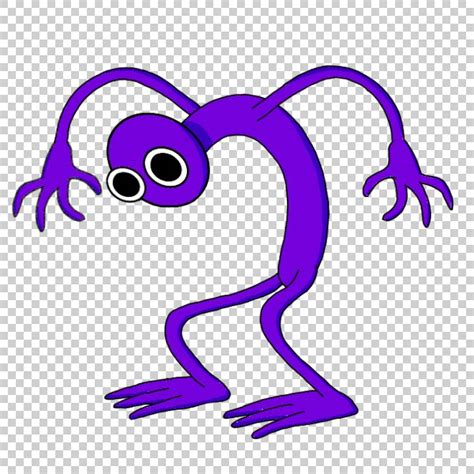 Png of Purple from Rainbow Friends and Gametoons by ZapDaAlienPea on ...