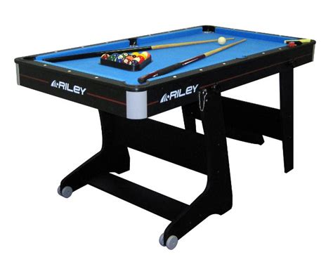 Riley 5ft Deluxe Folding Pool Table