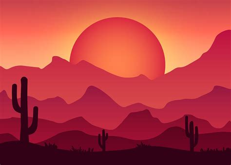 How To Create a Colorful Vector Landscape Illustration | Landscape ...