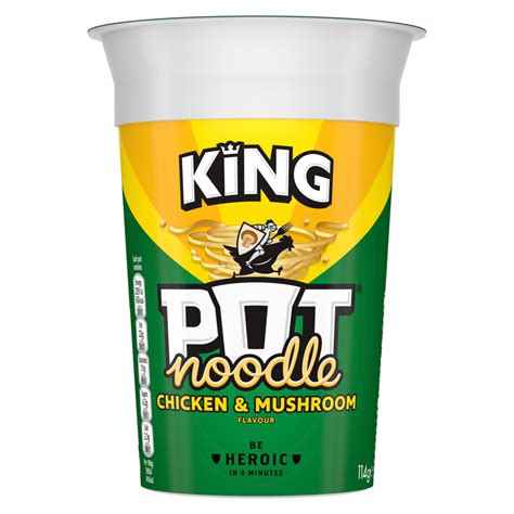 Pot Noodle Chicken & Mushroom King Pot 114 gr