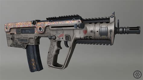 ArtStation - X95 Assault Rifle, Victor Murillo