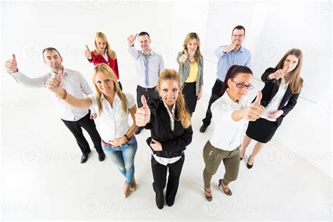 Business team Showing Thumbs Up 14233435 Stock Photo at Vecteezy