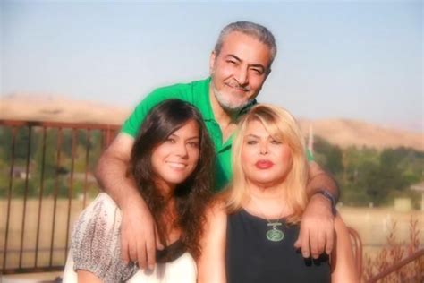 Mr. Sattar (Persian singer) along with her daughter Sheena (left) and ...