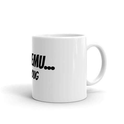 Limu Emu and Doug Funny TV Commercial Black and White Ceramic Coffee ...