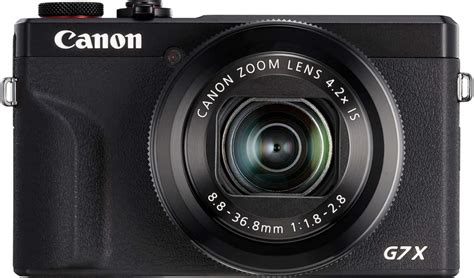 Canon PowerShot G7 X Mark III 20.1-Megapixel Digital Camera Black 3637C001 - Best Buy