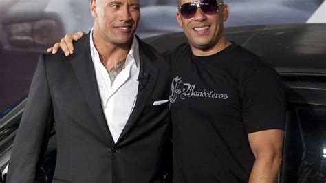 Dwayne Johnson shares Vin Diesel feud backstory