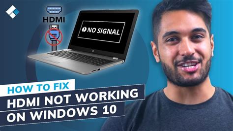 How to Fix HDMI Not Working on Laptop Windows 10? [5 Methods]