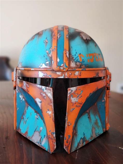 Finished my mandalorian helmet! In honor of the Greedo vs. Han argument ...