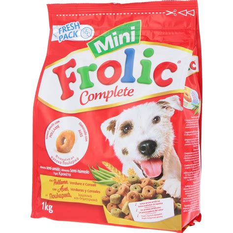 Mini Frolic Dog Food Poultry 1 Kg - Dry Food for Dogs - Dog - Pet - Products - Supermercado Apolónia