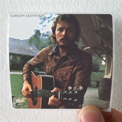 Gordon Lightfoot Don Quixote Album Cover Sticker