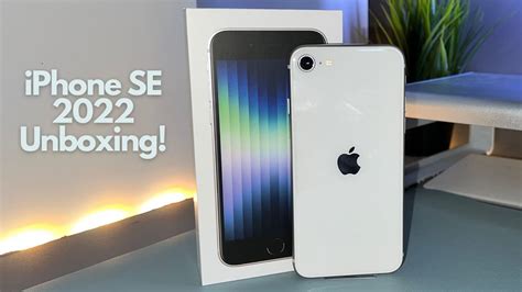 iPhone SE 2022 Starlight UNBOXING! - YouTube