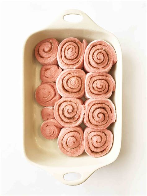 Pink Princess Cinnamon Rolls — The Skinny Fork