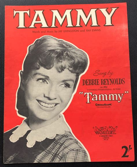 Tammy by Jay Livingstone and Ray Evan Piano Sheet Music For Sale and Ray Evan Piano Sheet Music ...