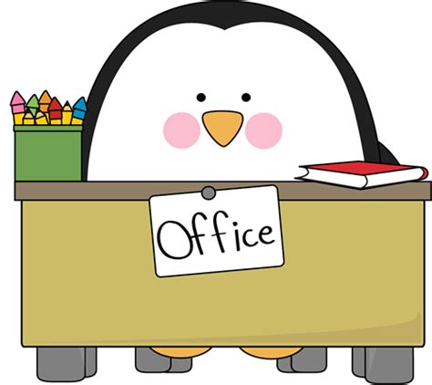 Office Penguin Clip Art - Office Penguin Image