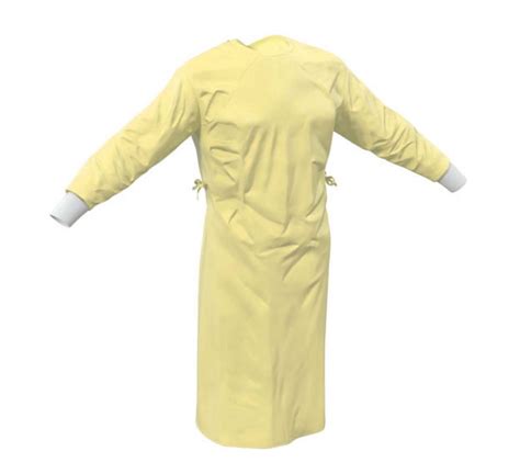 Gown Isolation Disposable Reynard Yellow XL - USL Medical