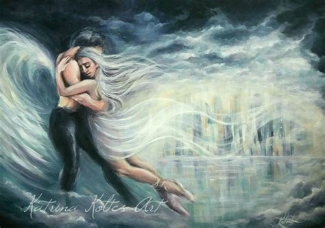 "Dancing with Angels" acrylic painting by katrina koltes | Painting ...