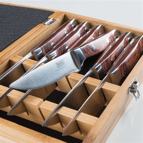 Pakka Wood 6 Piece Steak Knife Set // Red - Clearance Sale - Touch of Modern