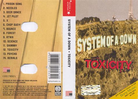 System Of A Down - Toxicity (2001, Cassette) | Discogs