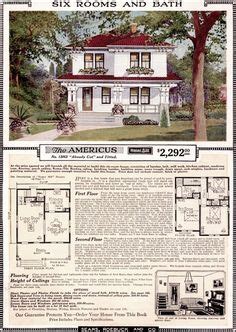 Sears Roebuck ad from 1923. Six rooms and a bath for $2,292. You couldn ...