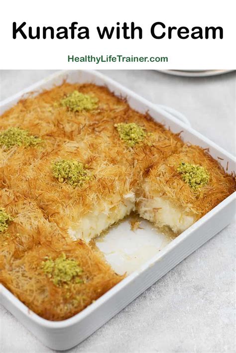 Kunafa Recipe With Heavy Cream | Bryont Blog