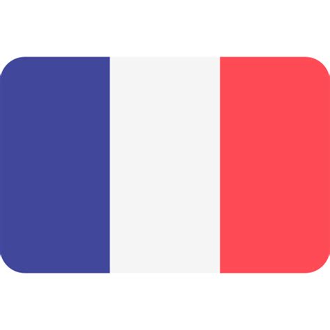 France Flags Rounded rectangle icon