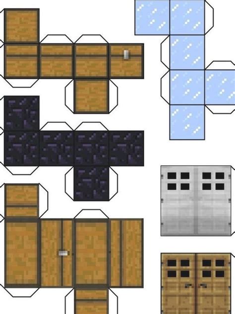 Papercraft Minecraft Blocks Minecraft Printouts Printable Papercrafts ...