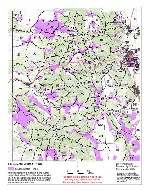 Statewide Elk Hunting Maps - Start My Hunt