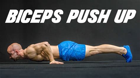 How to Train Your Biceps with Push Ups - YouTube