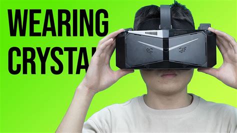 How to wear your VR headset correctly: Pimax Crystal - YouTube