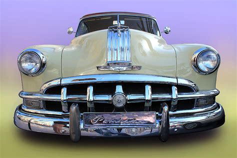 1950 Pontiac Chieftain Silver Streak Photograph by Radoslav Nedelchev