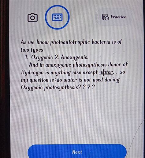 As we know photoautotrophic bacteria is of two types 1. Oxygenic 2. Anoxy..