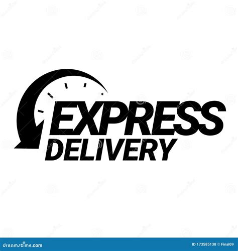 Express Delivery Logo. The Letter E As Winged Arrow Showing The Direction. Vector Illustration ...