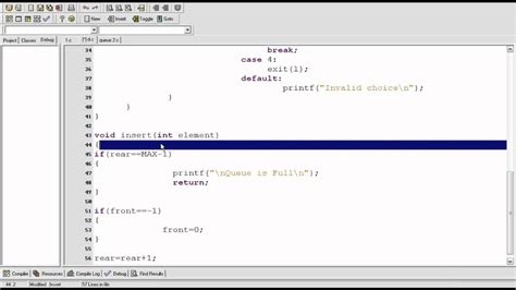 C Program For Queue Operations Using Arrays - trueinternet