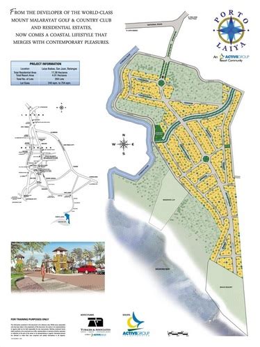 Map - A Beach Resort Community-Porto Laiya