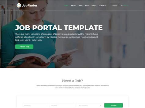 Jobfinder – Job Board HTML Template - HTML Lib