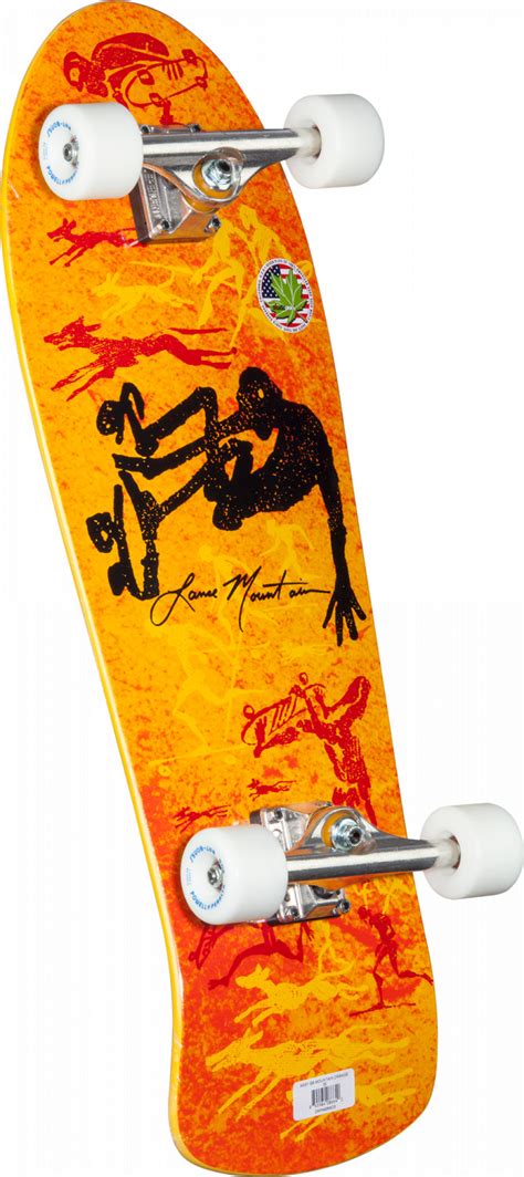 Bones Brigade® Lance Mountain 5th Series Complete Skateboard Orange - 10 x 30.75 Photo #1 ...