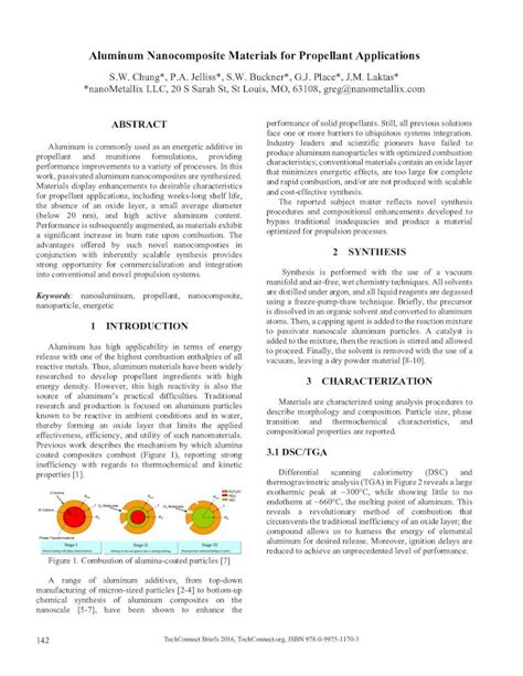 (PDF) Aluminum Nanocomposite Materials for Propellant Applications...hydroxyl-terminated ...