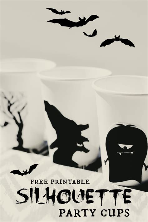 Free Halloween Silhouette Printables - CrystalandComp.com