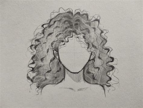 How to Draw Curly Hair Step-by-Step Video Tutorial