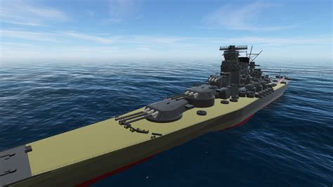 SimplePlanes | IJN Battleship Yamato 1945